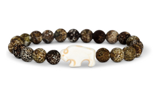 Fahlo Roam Bison Bracelet Cliffside