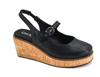 Corkys Pity Party Wedge Mary Jane Black