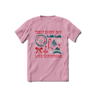 Brief Insanity Pink Elf Christmas T-Shirt