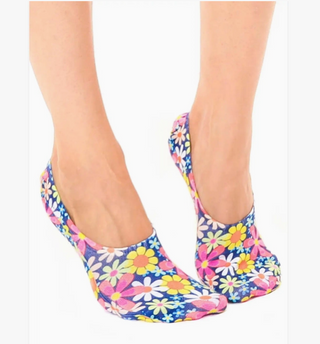 Living Royal Retro Flower Print Liner Socks