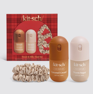 Kitsch Sweet & Silky Hair Set with two hair perfumes and satin scrunchies