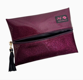 Makeup Junkies Bags Stardust Fuchsia