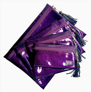 Makeup Junkies Bags Stardust Purple