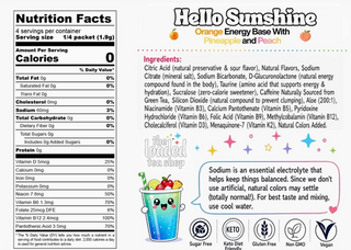The Loaded Tea Shop drink mix packet, another flavor