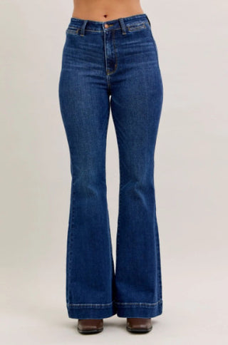 Judy Blue HW Trouser Flare 82677