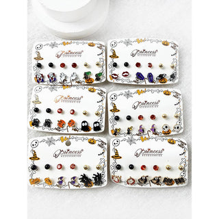 Cute Halloween Theme Post Earring Set