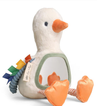 Itzy Bitzy Ritzy Sensory Tummy Time Mirror Goose