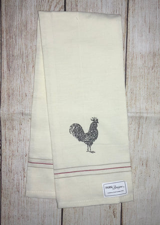 Rooster Printed Dishtowel