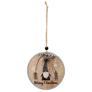 Wood Gnome Ornament
