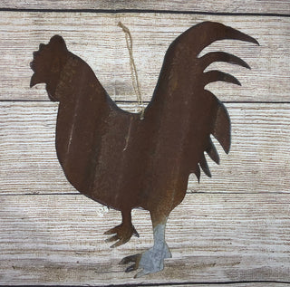 Galvanized Chicken Hanging