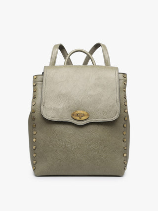 Jen & Co Bex Backpack Olive M1841