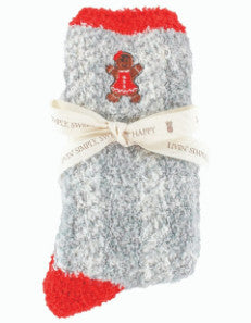 Simply Southern Soft N Cozy Socks Gingerbread