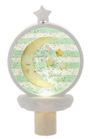 Ganz Moon Shimmer LED Night Light