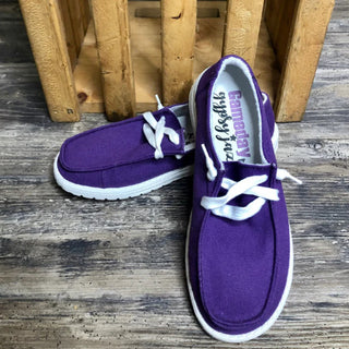 Gypsy Jazz Game Day 2 Slip On Purple