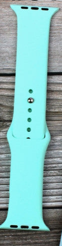 Silicone Apple Watch Band #34 Mint Green 42/44/45mm