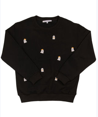 Simply Southern Long Sleeve Crewneck Ghost Black