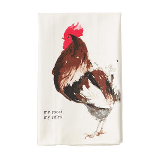 Mudpie Rooster Towel