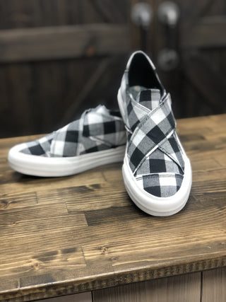 Gypsy Jazz Plaid Along  Shoes