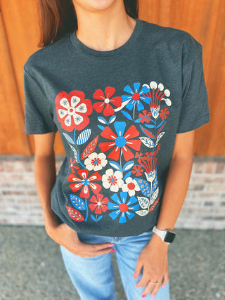 The Way Down South Patriotic Boho Floral