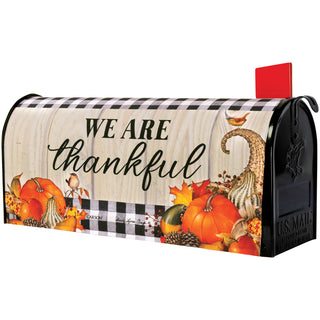 Thankful Cornucopia Mailbox Cover
