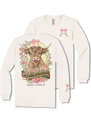 Simply Southern Long Sleeve Tee Herd Linen