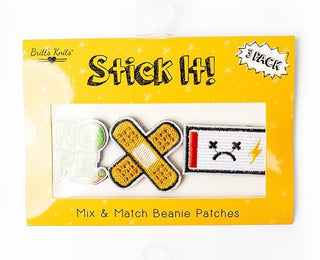 Britt’s Knits Beanie Stick It Patch Set Bandaids