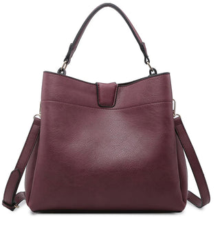 Jen & Co Tati Hobo Bag Maroon M1951