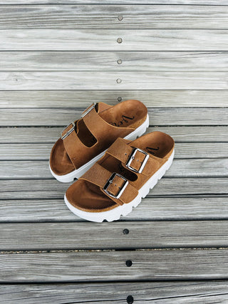 Very G Jazmin Platform Sandal Tan