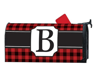 Buffalo Check Monogram Mail Wrap