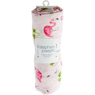 Stephen Joseph Cotton Muslin Swaddle