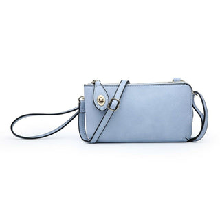 Jen & Co Kendall Crossbody Wristlet Periwinkle M1818