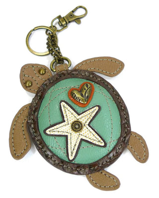 Chala Key Fob/Coin Purse Sea Turtle 806