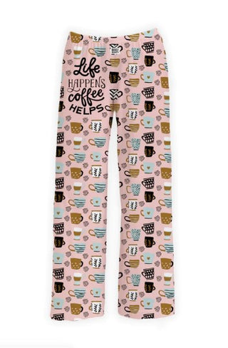 Brief Insanity Life Happens Coffee Helps Lounge Pants