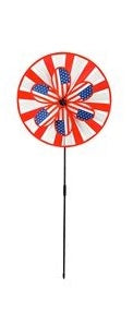 Americana Flower Pinwheel Spinner