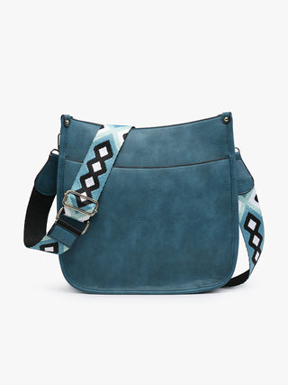 Jen & Co Chloe Crossbody Peacock M1977