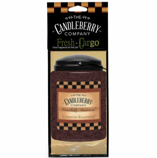 Candleberry Cinnamon Broomstick Car Jar