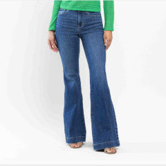 Judy Blue High Waist Wide Hem Flare 82443