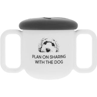 Silicone Snack Bowl w/Lid Plan on Sharing