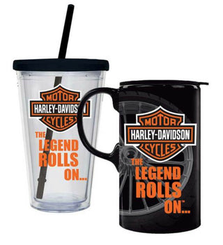 Harley Davidson Bar & Shield Hot & Cold Set