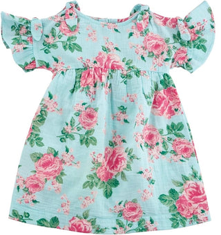 Mudpie Floral Bow Dress 4T