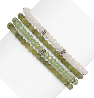 My Fun Colors Spiritual Gemstone Bracelet Jade