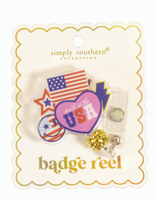 Simply Southern Badge Reel USA