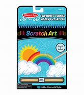 Melissa & Doug On the Go Scratch Art Picture Reveal Pad Favorite Things