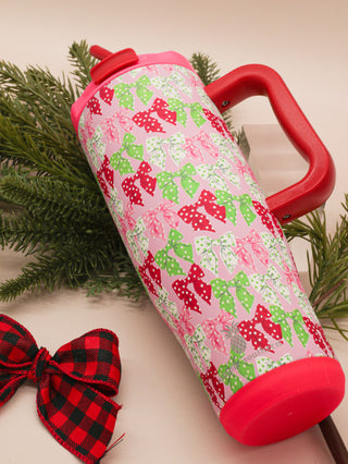 Simply Southern 40oz Tumbler Holiday Dots