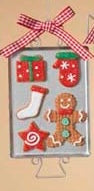 Clay Dough Holiday Sugar Cookies Ornament