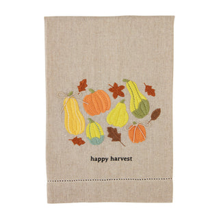 Mudpie Hem Stitched Towel Harvest