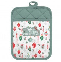 Christmas Farmhouse Potholder