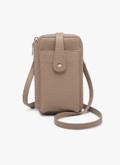 Jen & Co Isla Wallet Crossbody Taupe M2796
