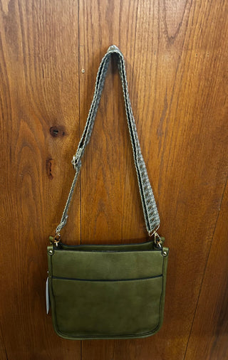 Jen & Co Posie Crossbody Olive M2168