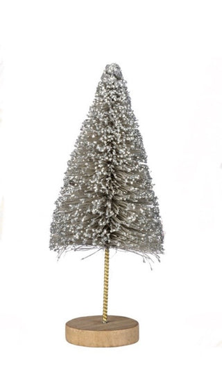 Bottle Brush Tree Silver